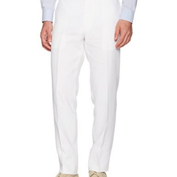 calvin klein white dress pants